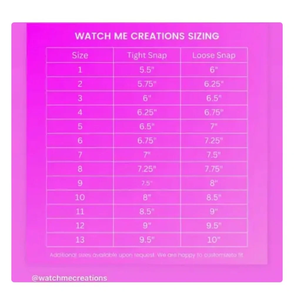 Watch me creations Apple Watch band 38/40/41 adapters .